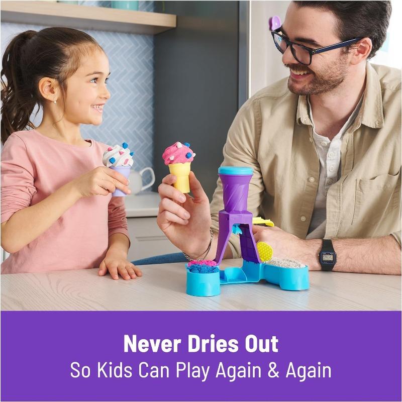 Kinetic Sand - Soft Serve Station Playset
