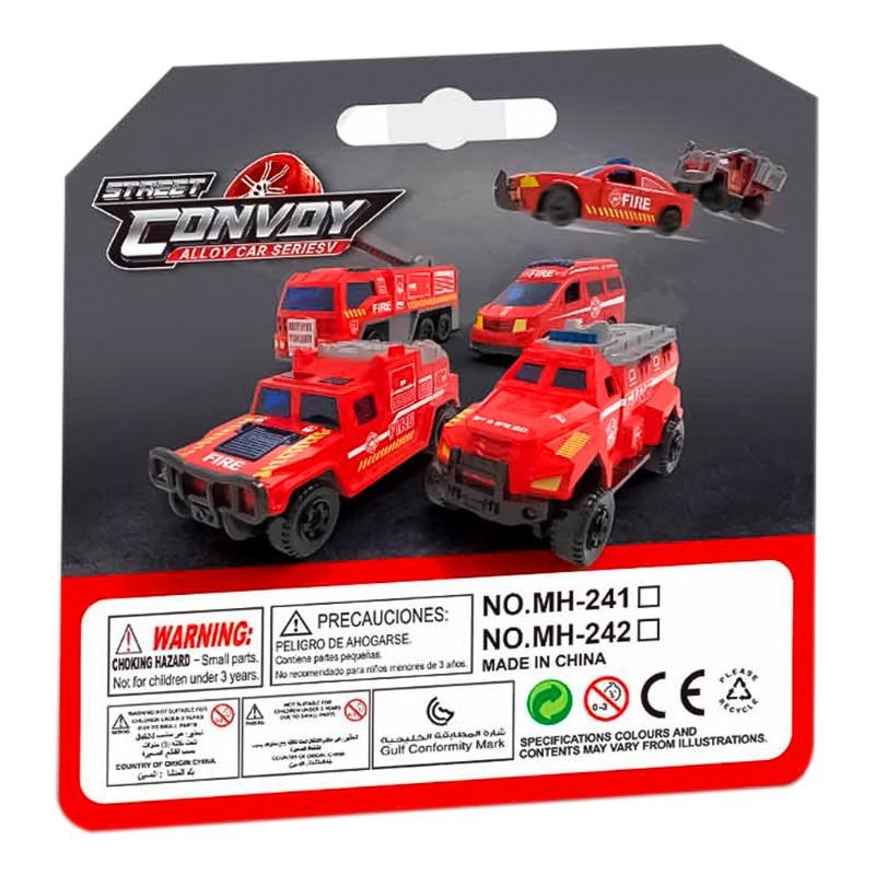 Meet Hot Street Convoy Fire Engine Vehicle - Multishapes