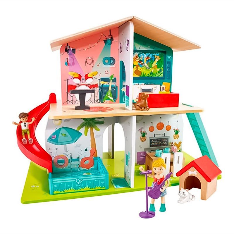 Hape Rock And Slide PlayHouse With Sound Effects