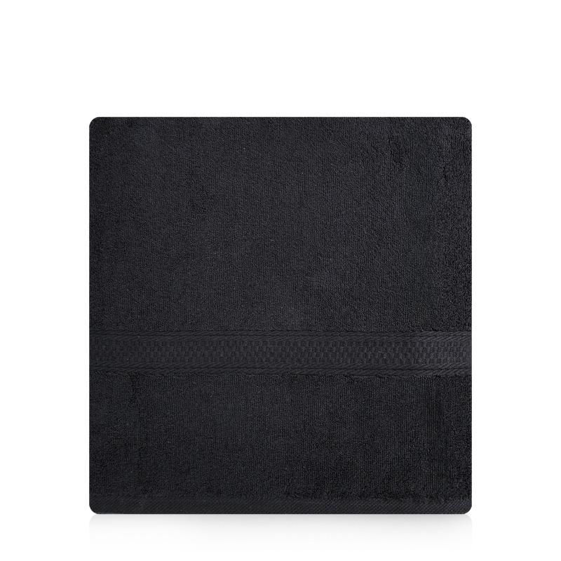 Towels Set 4 pcs Black