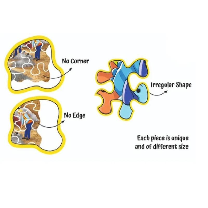Unikplay Go Crazy Jigsaw Puzzle - Construction
