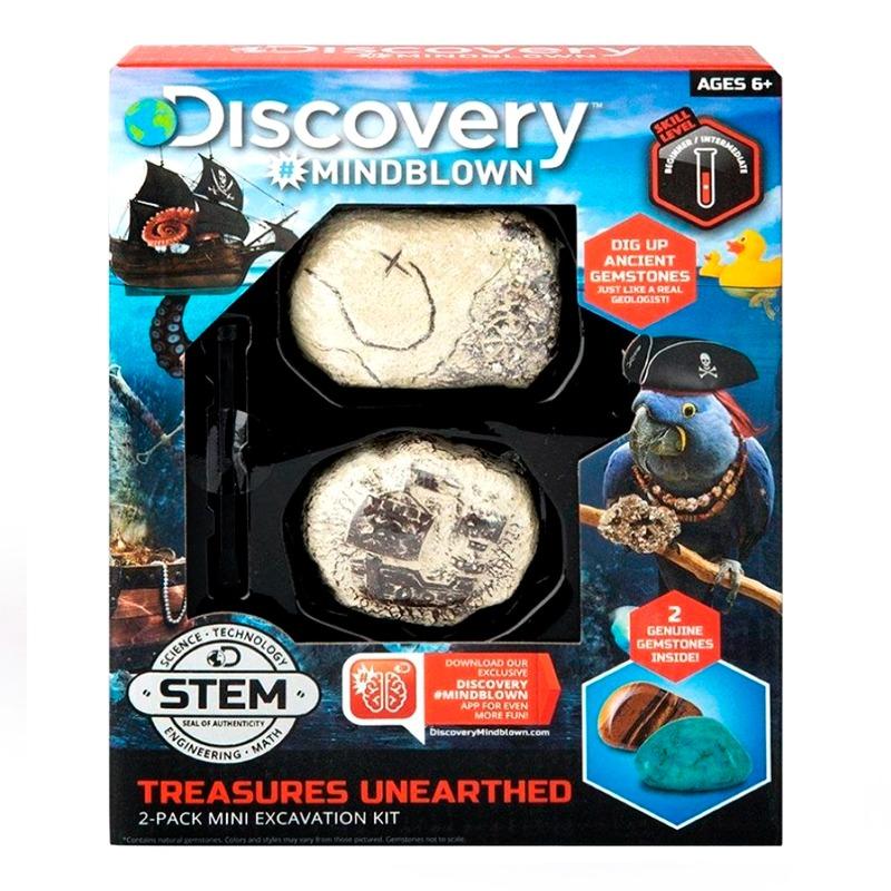 Discovery Mindblown Mini Treasure Excavation Kit - 2 Pack