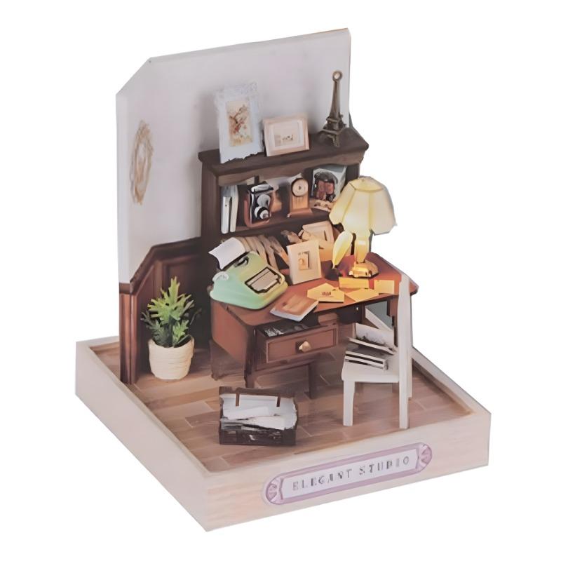 Corner of Happiness’ Luminous Wooden room