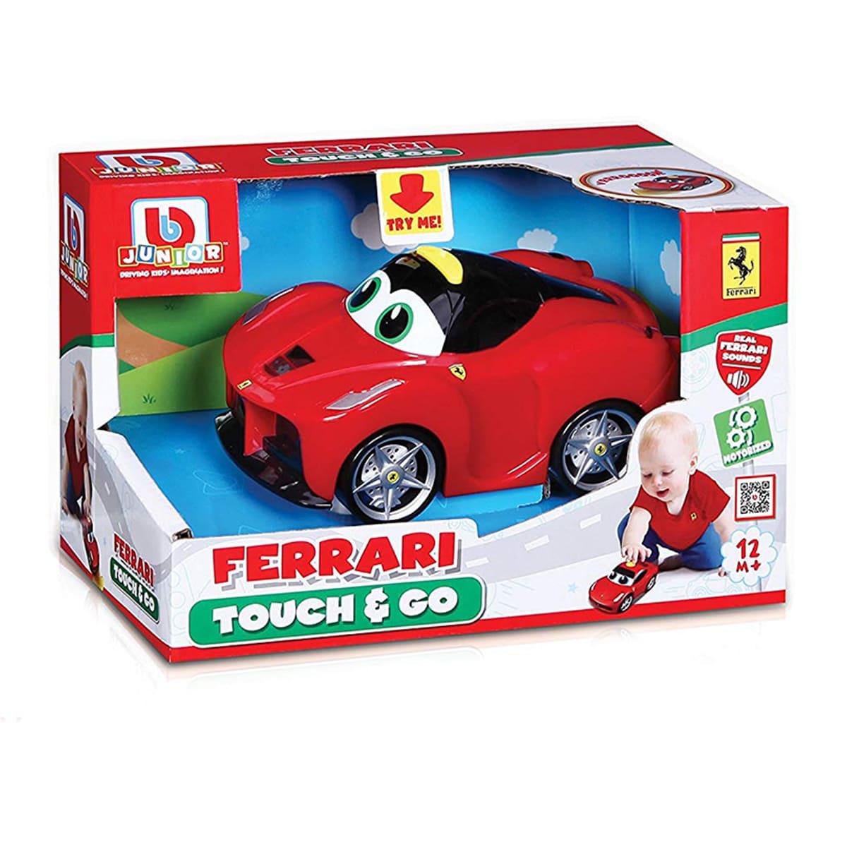 Bburago Junior Ferrari Touch and Go Vehicle Toy