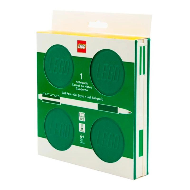 Lego Locking Notebook With Gel Pen