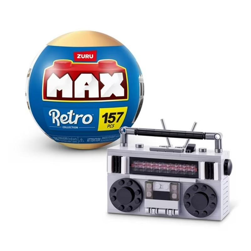 Zuru Max Premium Building Blocks Set from the iconic Retro Series - Assorted
