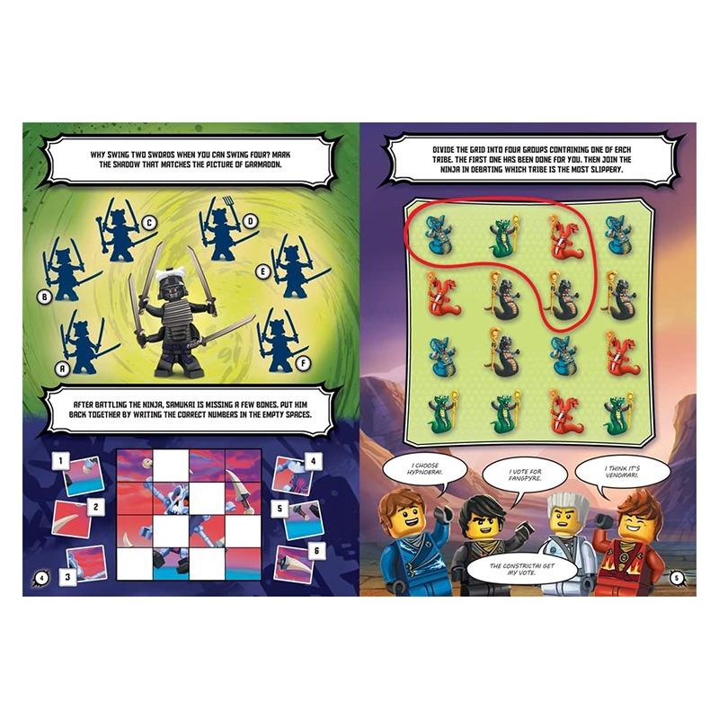LEGO NINJAGO Sssnake Time Activity Book