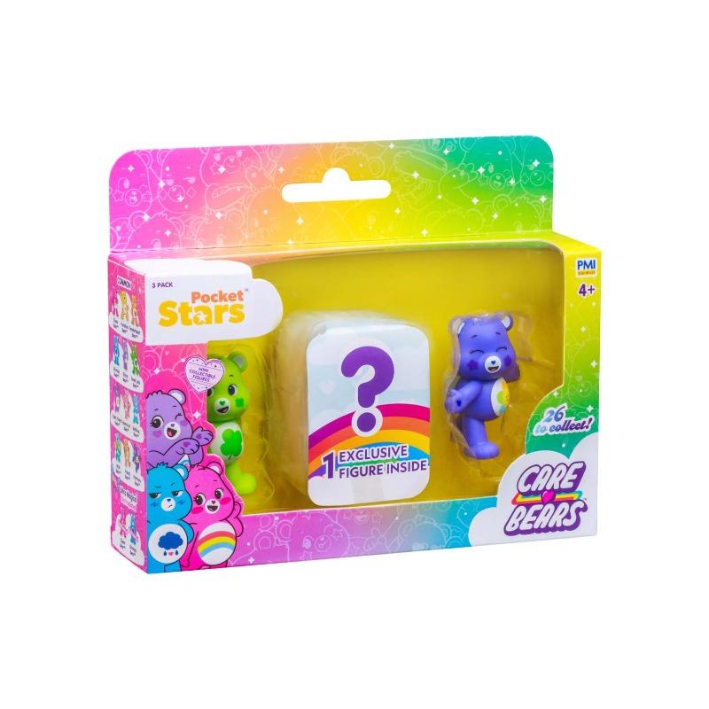 Care Bears Mini Collectible Figures Windo Box 3 Pcs