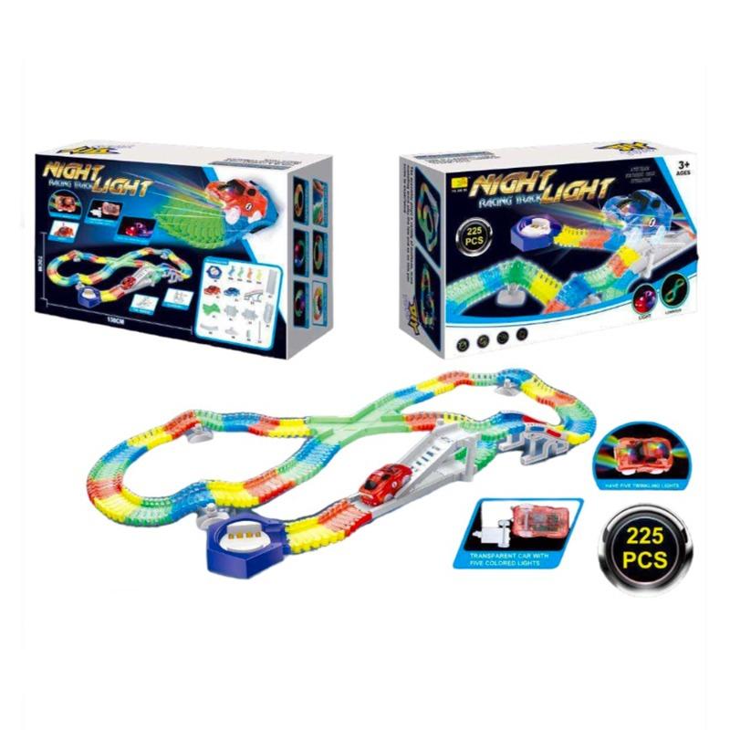Night Race Track Light - 225 Pcs
