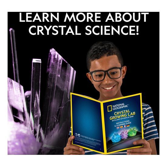 National Geographic - Light up Crystal Growing Kit
