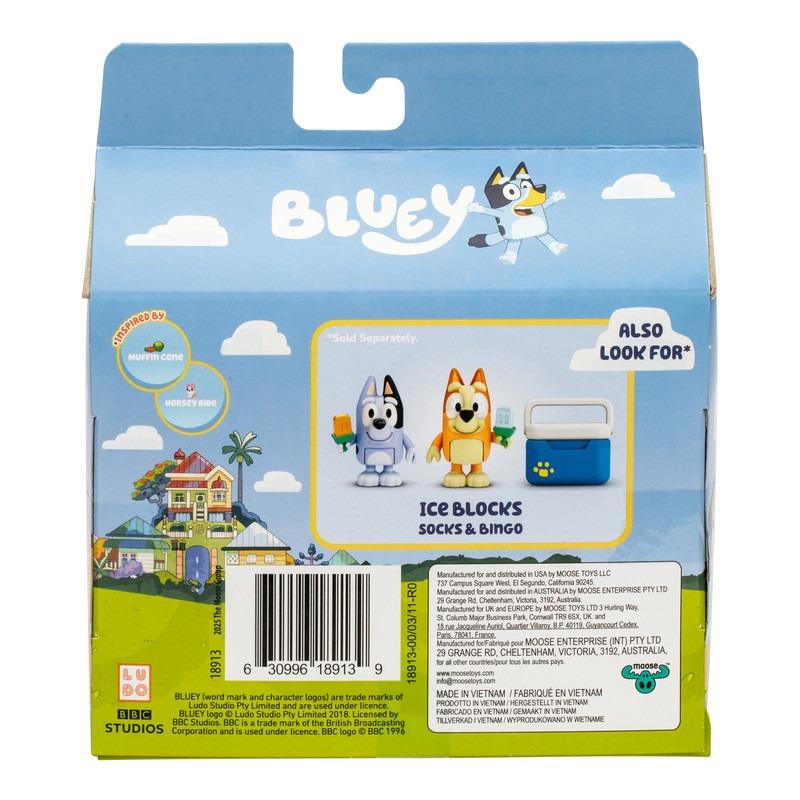 Bluey S13 Figure 2pk Spring Time Bluey & Muffin