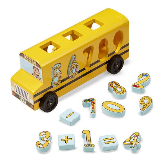 Melissa and Doug Number Matching Math Bus