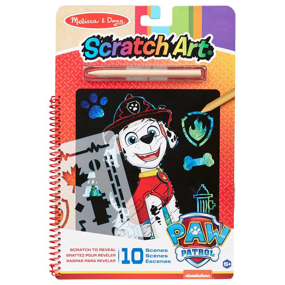 Melissa And Doug Paw Patrol Marshall Scratch Board