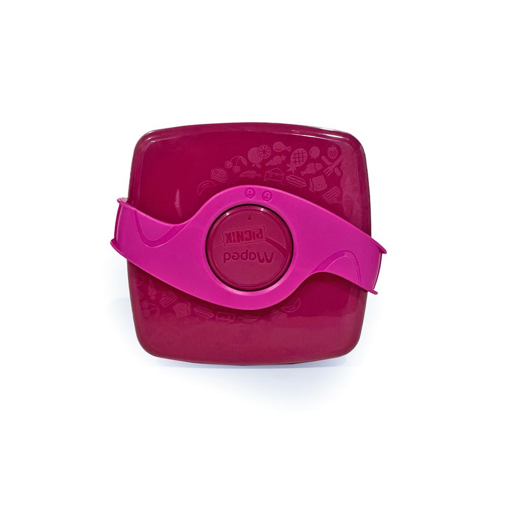 Maped Picnik Lunch Bag 4 In 1 - Purple With Pink