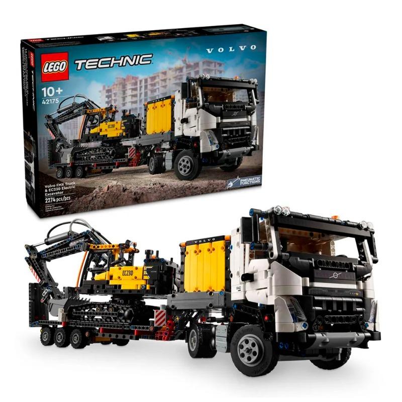 LEGO Constructor Technic Volvo FMX truck & EC230 Electric Excavator