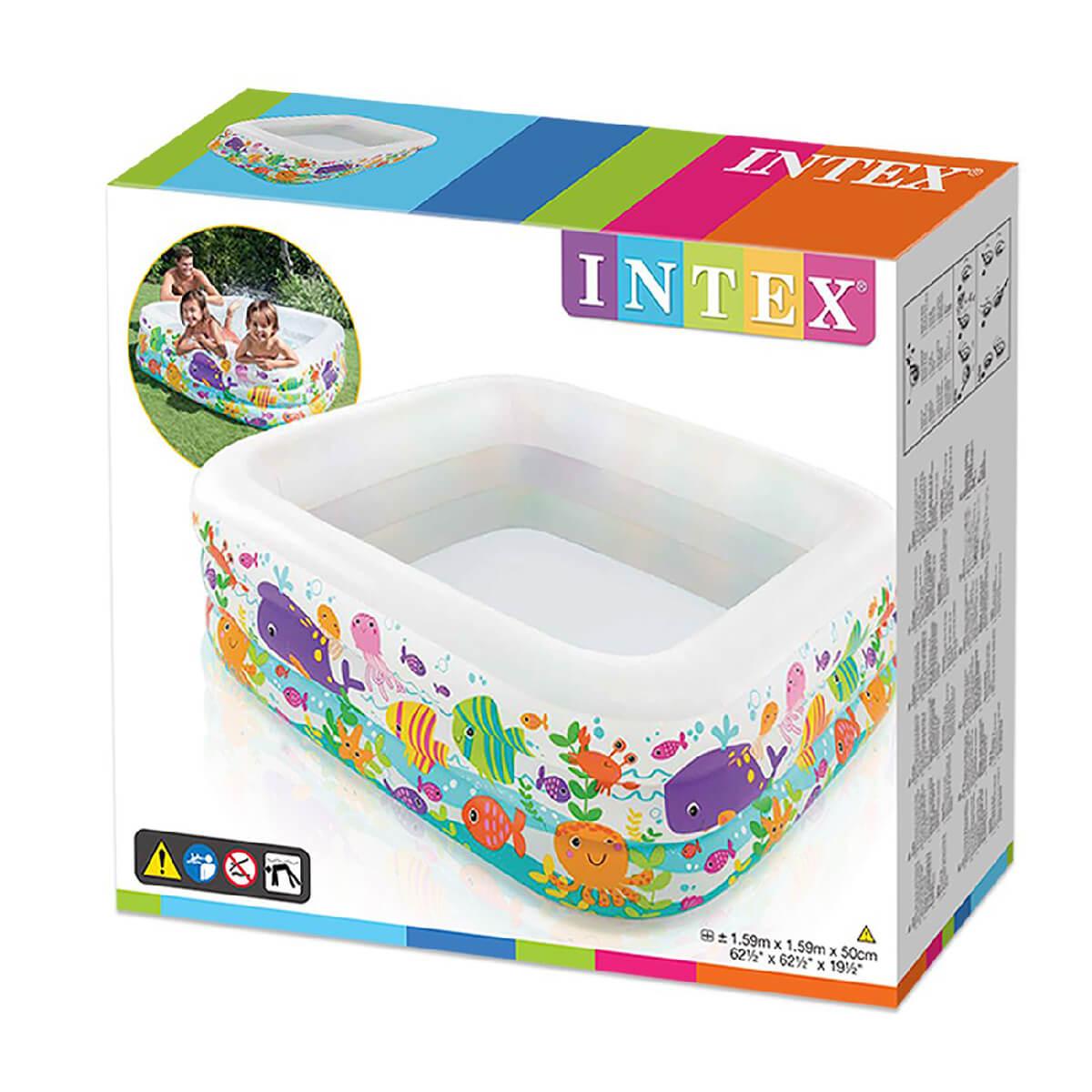 Intex - Swim Center Clear view Aquarium Inflatable Pool
