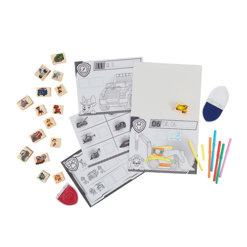 Melissa and Doug Paw Patrol Wooden Stamps Activity Set