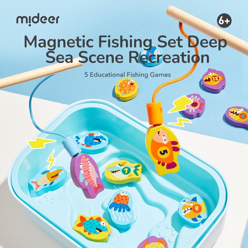 Mideer Magnetic Fishing Toy – Ocean Fishing Expedition