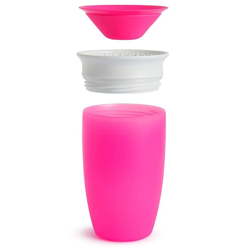Munchkin It s A Miracle Sippy Cup Gift Set Pink and Purple