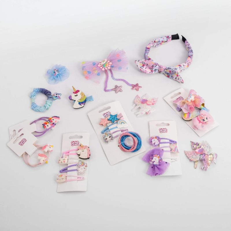 Girlish Gram Trendy Unicorn Fashion Accessories 30 pcs