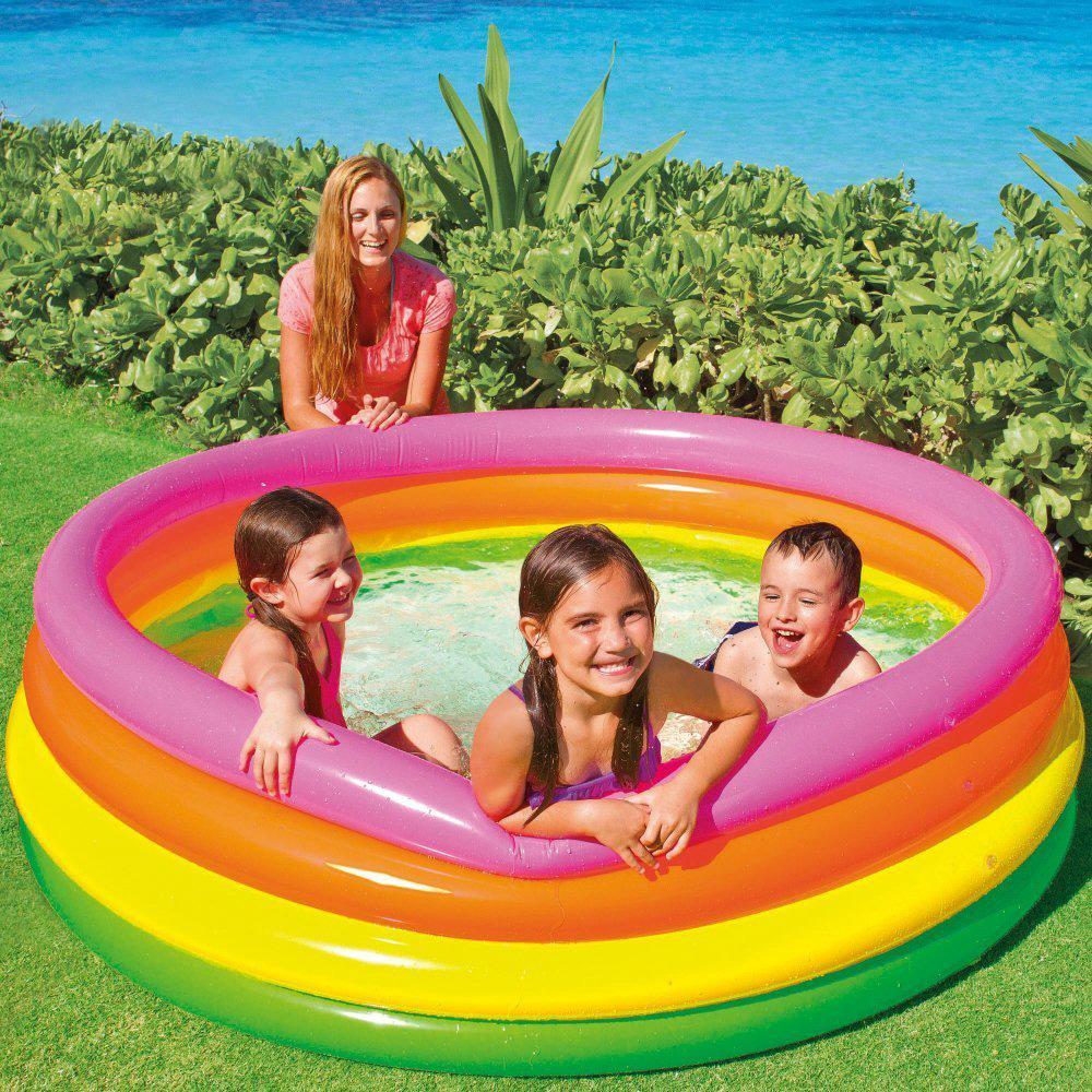 Intex - Inflatable Kids Swimming Pool Sunset Glow
