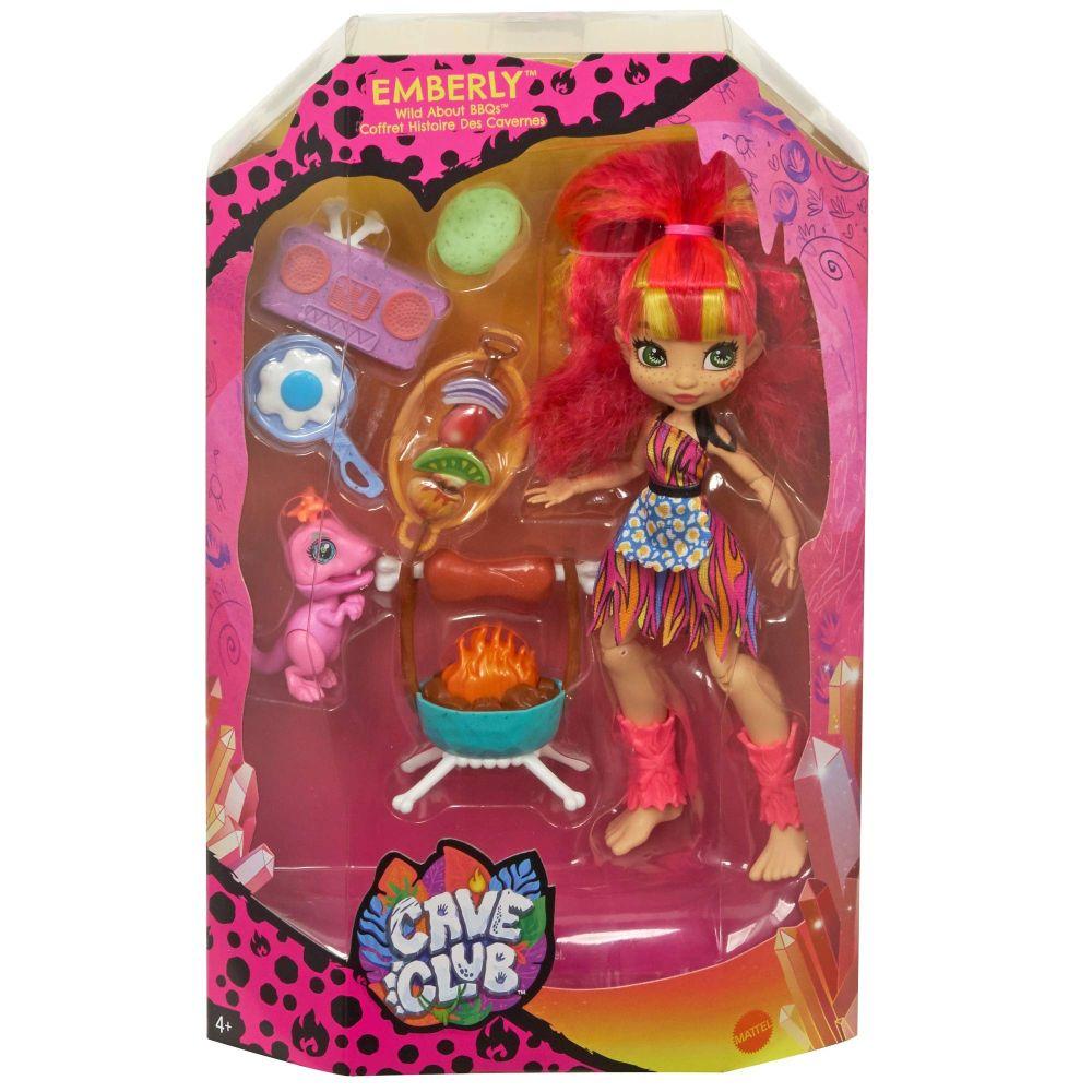 Cave Club - Wild About BBQs Playset with Emberly Doll