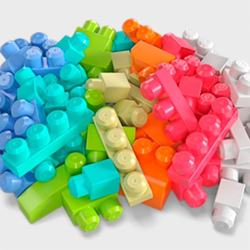 Mega Bloks Big Building Bag 60 Pieces - Pink
