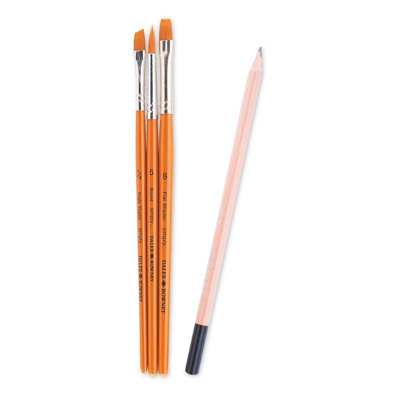 Daler Rowney Acrylic Art Set - 25 Pcs