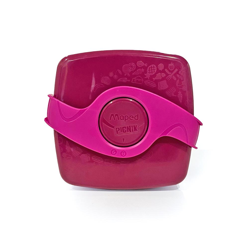 Maped Picnik Lunch Bag 4 In 1 - Purple With Pink