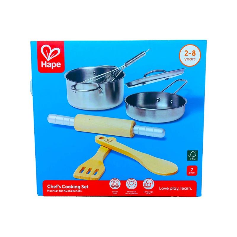 Hape - Chef's Cooking Set - Assorted