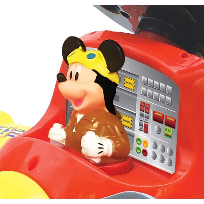Kiddieland Toys Disney Mickey Mouse Airplane Light and Sound Ride-on