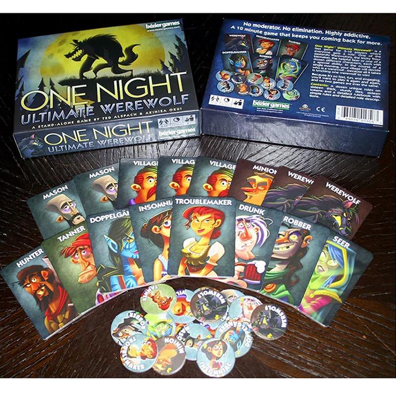 One Night Ultimate Werewolf Game