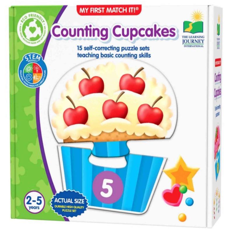 The Learning Journey Counting Cupcakes Puzzle