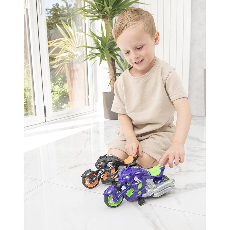 Teamsterz Monster Movers Tiger Motorcycle Assorted