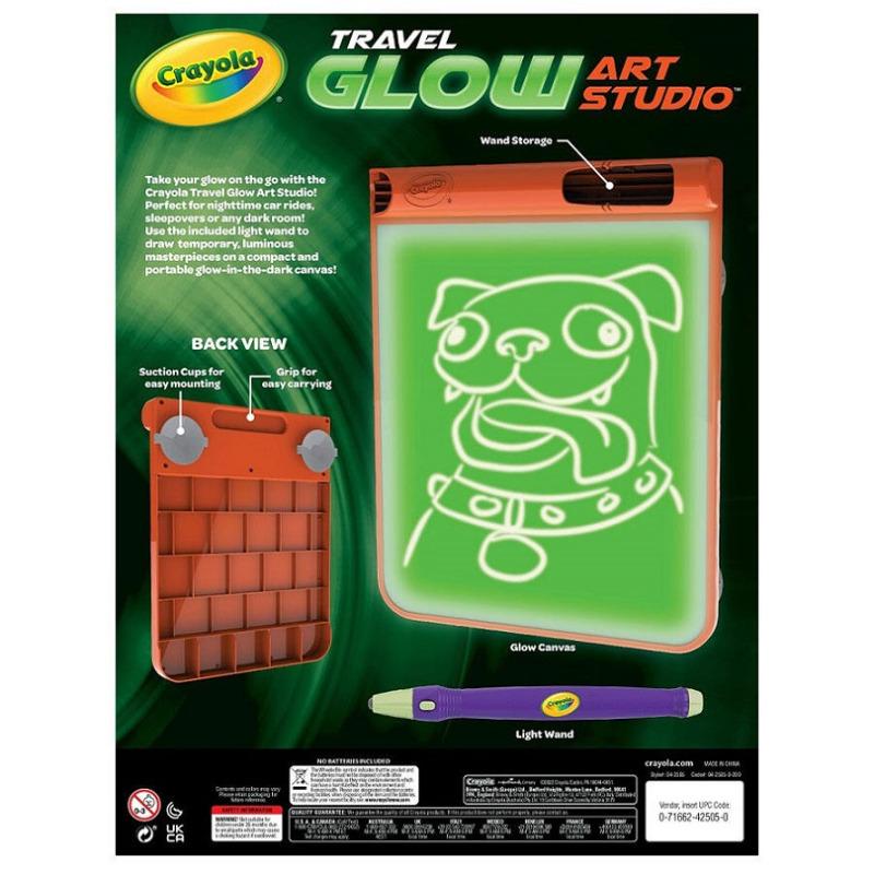 Crayola Travel Glow Art Studio