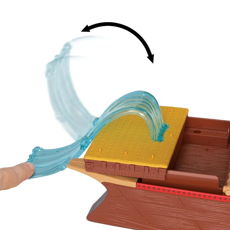 Moana Small Dolls Transforming Boat