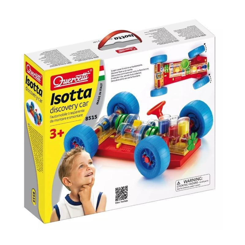 Quercetti Isotta Discovery Car Playset For Kids