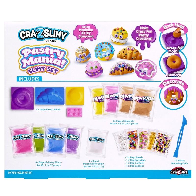 CraZSlimy Pastry Mania - Candy-Shaped Slime Making Kit