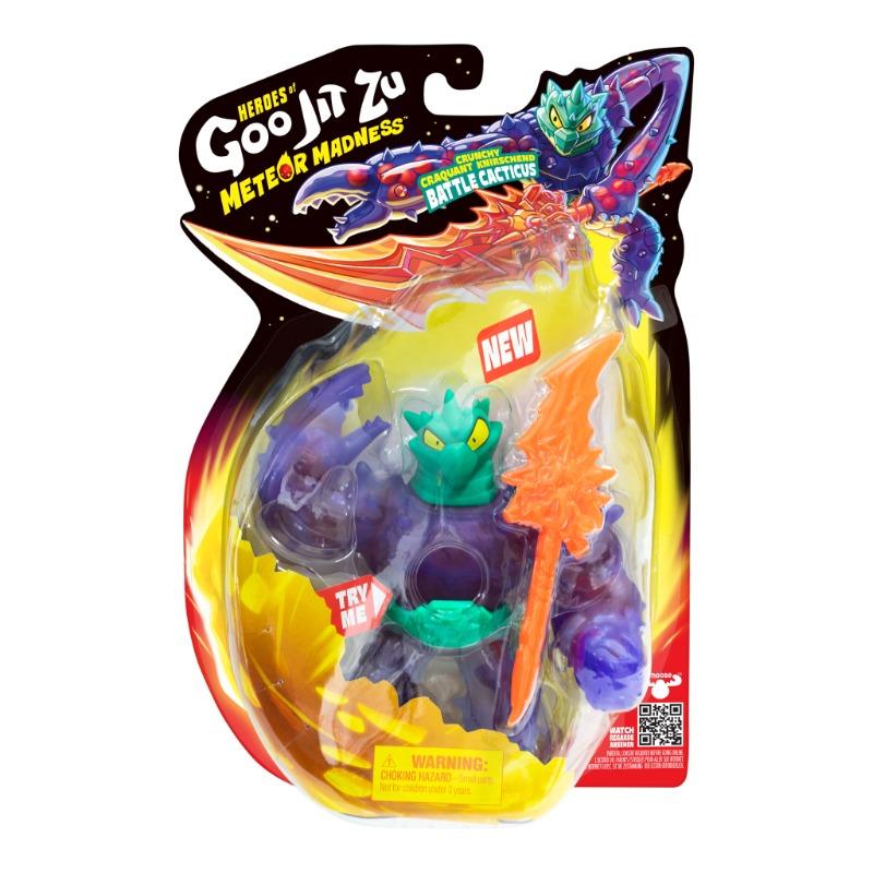 Heroes of Goo Jit Zu Meteor Madness Battle Cacticus – Stretchy Action Figure