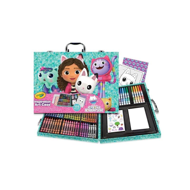 Crayola Inspiration Art Case Gabby's Dollhouse Coloring Set
