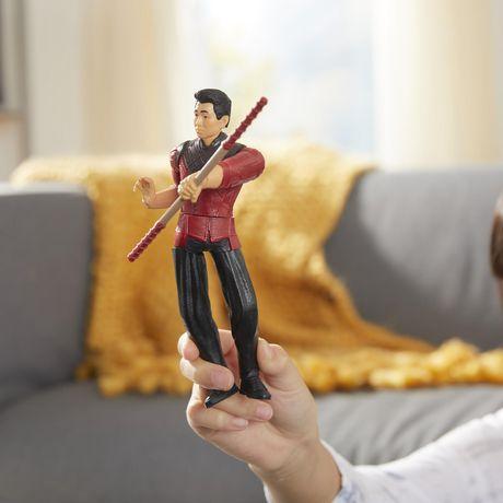Marvel Shang-Chi Action Figure With Bo Staff Attack