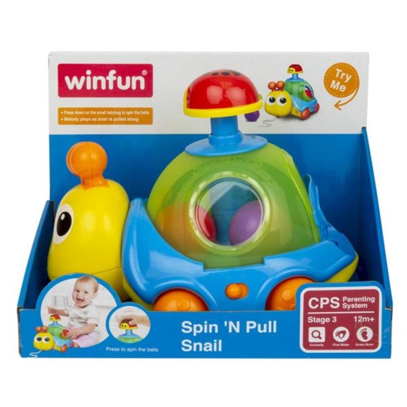 Winfun Spin 'N Pull Snail