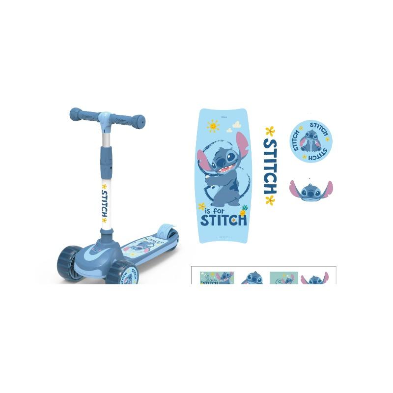 Disney Stitch Foldabale Twist Scooter For Kids