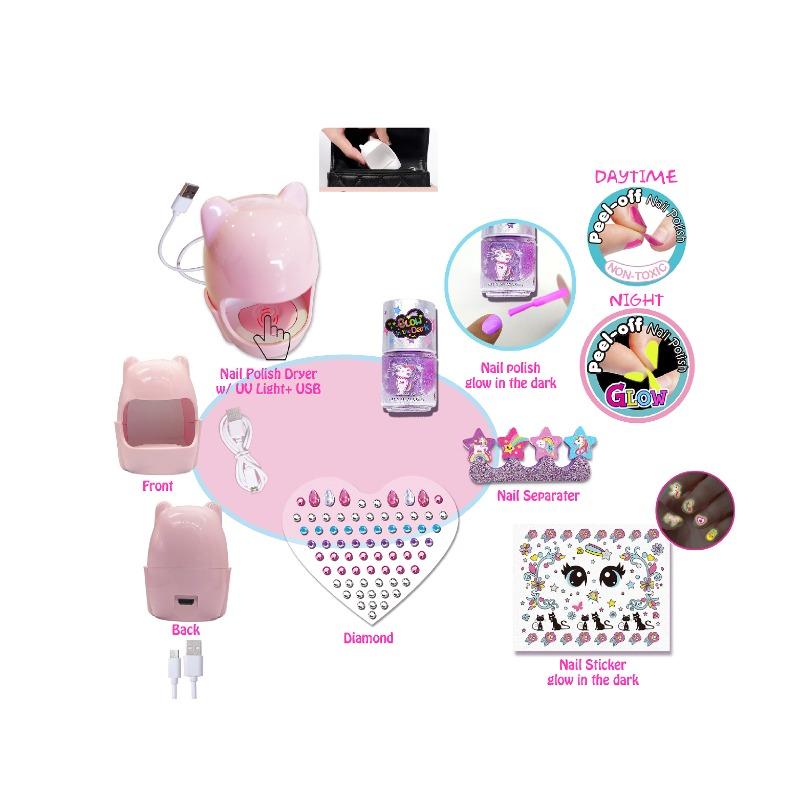 Tokidas Fabulous Nail Manicure Glow in the Dark
