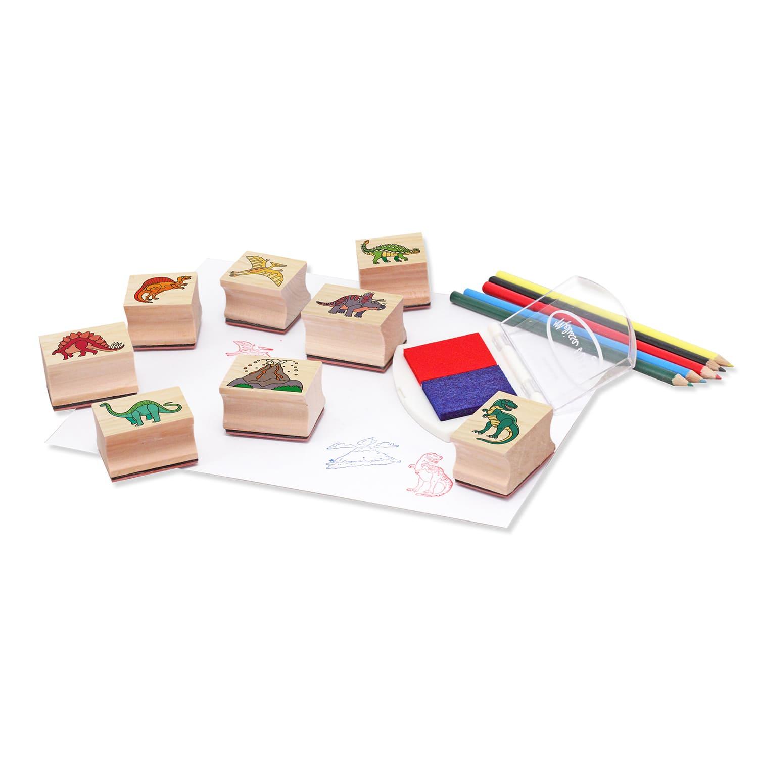 Melissa And Doug Dinosaur Stamp Set