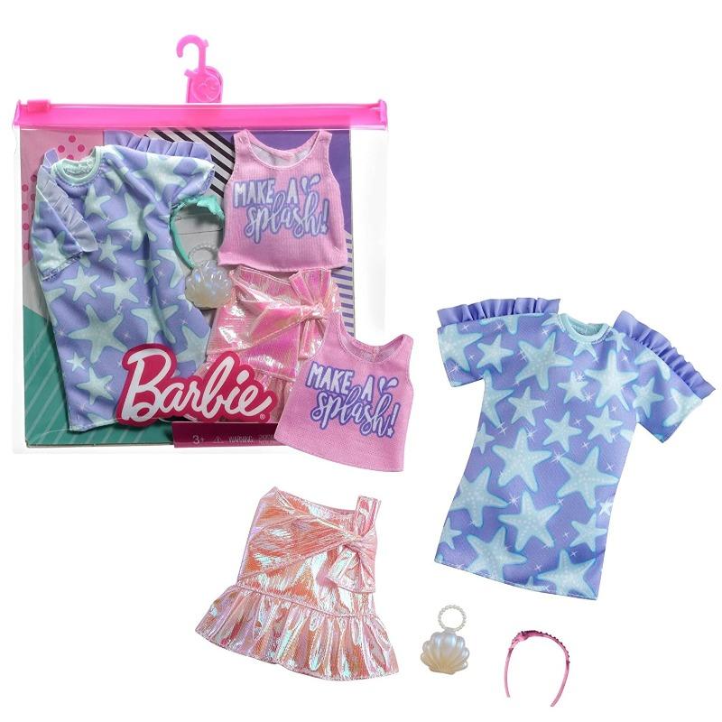 Barbie Fashion 2 Pieces Outfits Set - Multishapes