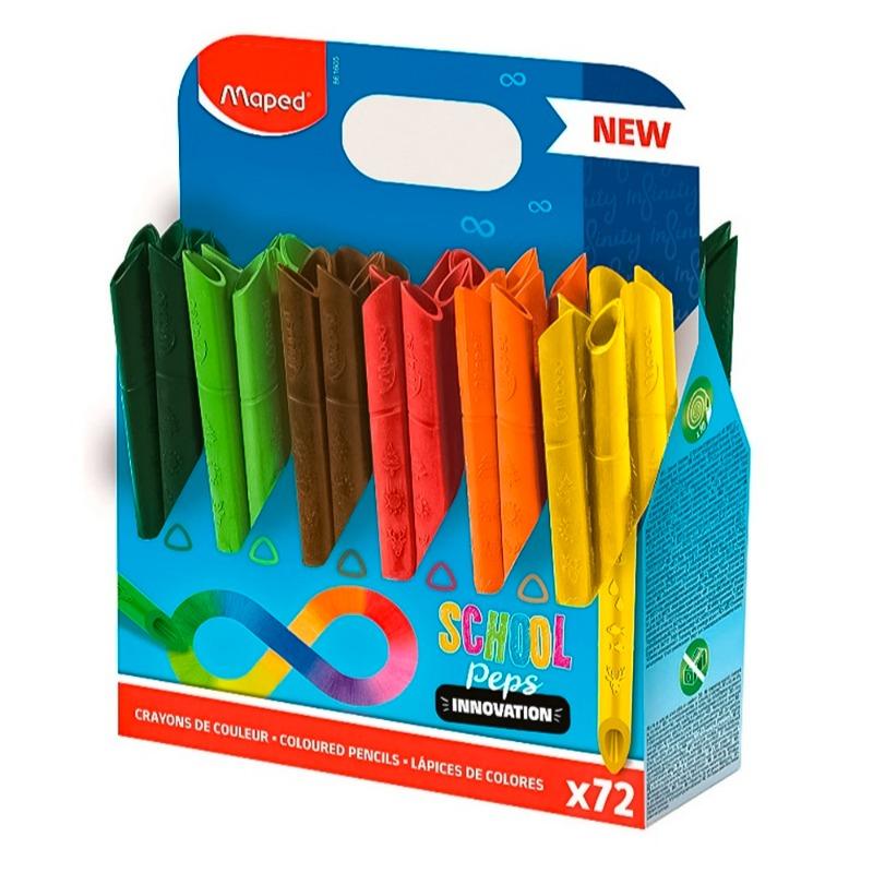 Maped Color Pencils Infinity Pac - 72 colors