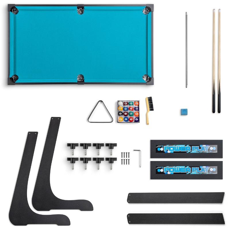 Power Play 3ft Pool Game Table - Folding