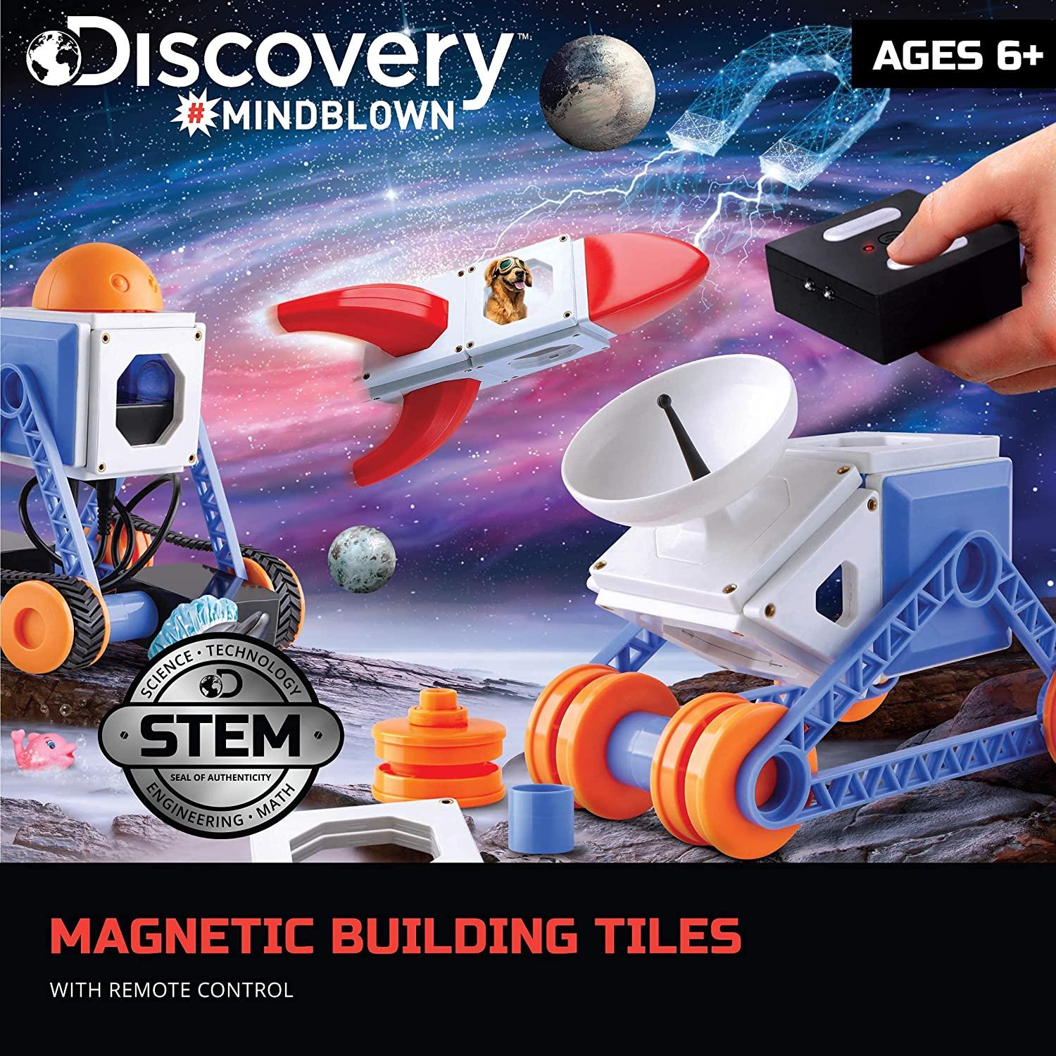 Discovery Toy Magnetic Tiles With Remote Control