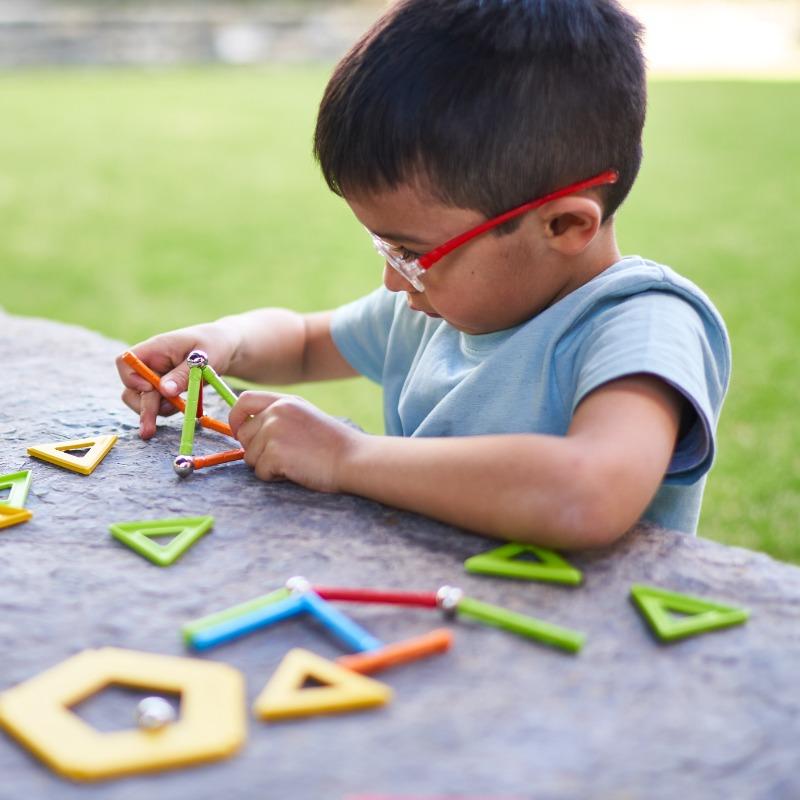 Geomag Supercolor Panels Magnetic Construction - 35 pieces